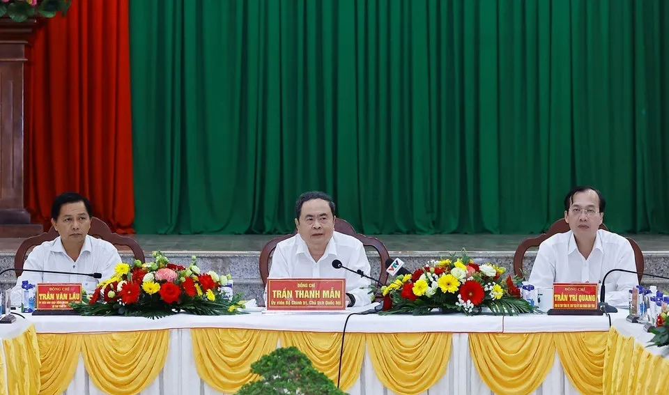 Chủ tịch Quốc hội Trần Thanh Mẫn: Chất lượng hiệp thương v&agrave; nh&acirc;n sự l&agrave; then chốt- Ảnh 1.