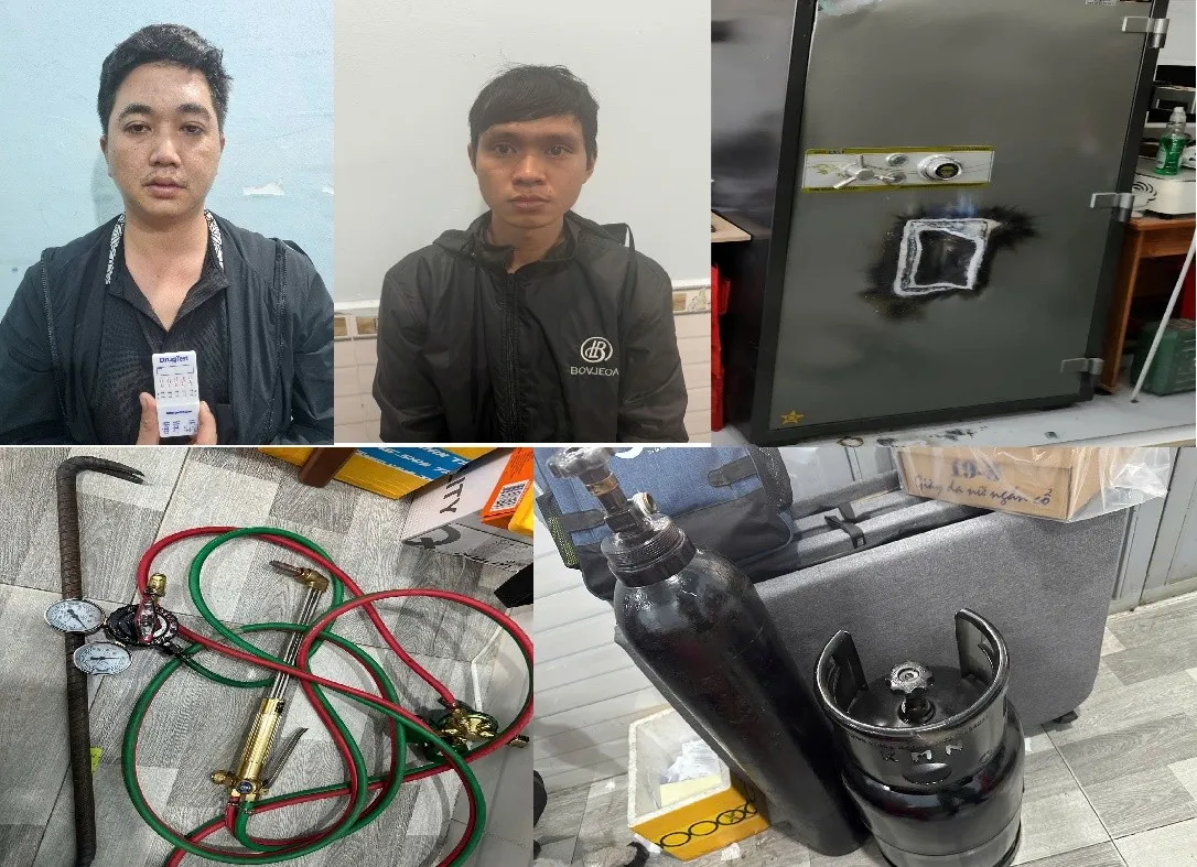 Đồng Nai: Bắt quả tang nh&oacute;m đột nhập tiệm v&agrave;ng, nhanh ch&oacute;ng truy bắt đối tượng cướp giật t&agrave;i sản - Ảnh 1.