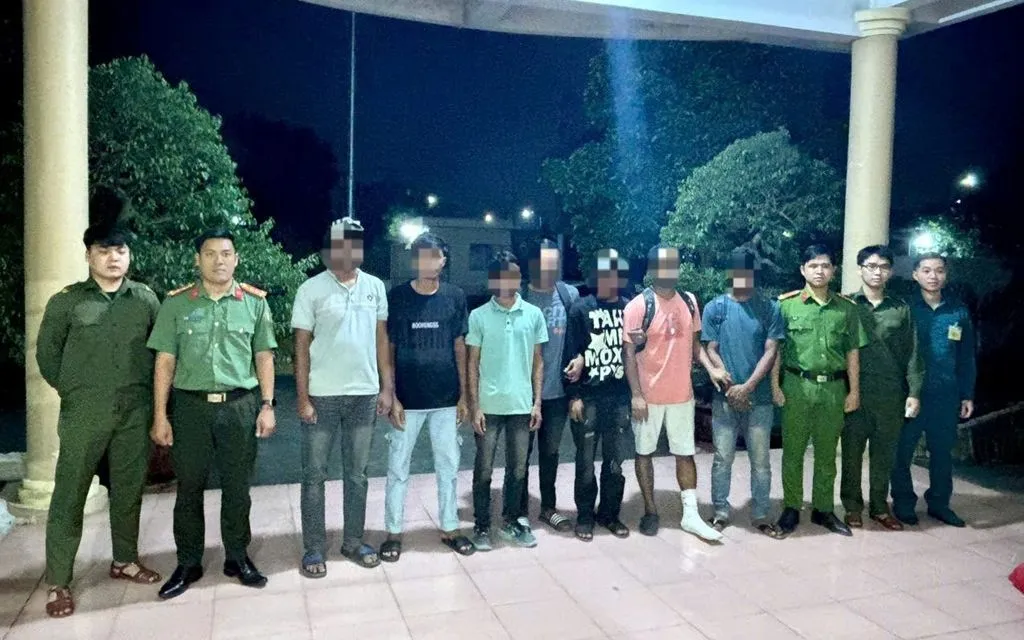 7 người nước ngoài lao động bất hợp pháp tại một công trường ở Đồng Nai