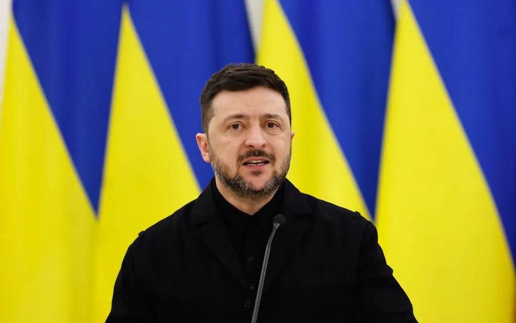 Tổng thống Ukraine Volodymyr Zelensky (Ảnh: AP)