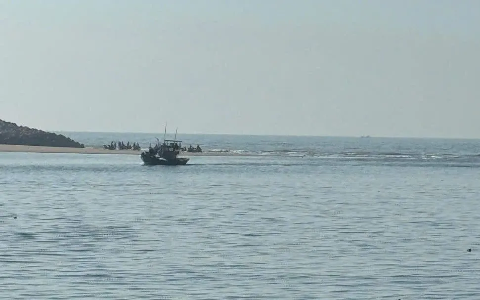 Cảng La Gi nơi tàu cá bị chìm, thuyền trưởng mất tích.