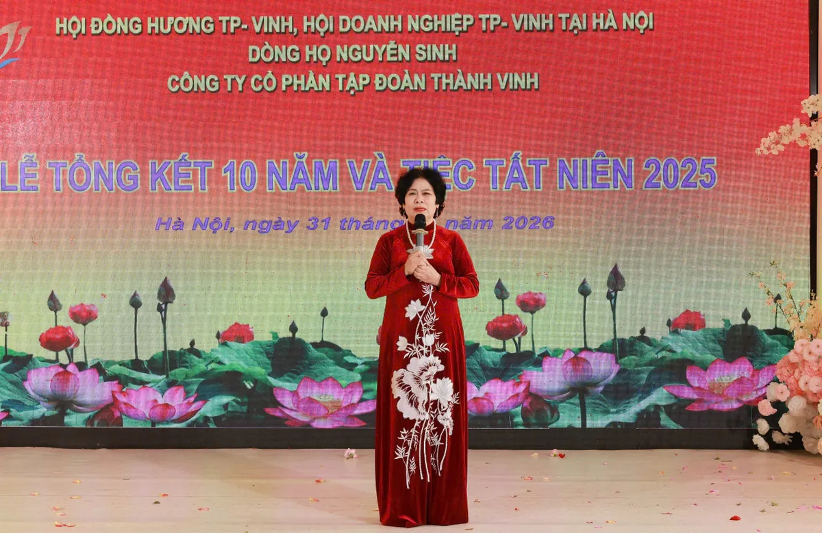 Hội doanh nghiệp th&agrave;nh phố Vinh tại H&agrave; Nội: Khẳng định tr&aacute;ch nhiệm x&atilde; hội v&agrave; tinh thần hướng về nguồn cội- Ảnh 2.
