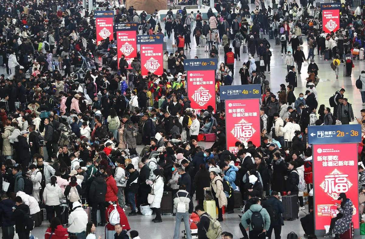 Trung Quốc đảm bảo giao th&ocirc;ng dịp Xu&acirc;n vận - Ảnh 1.