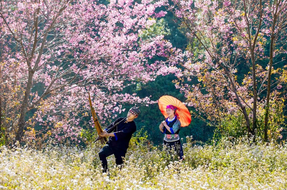 Lễ hội Gầu T&agrave;o: Bản h&ograve;a tấu m&ugrave;a xu&acirc;n tr&ecirc;n những đỉnh n&uacute;i mờ sương- Ảnh 3.