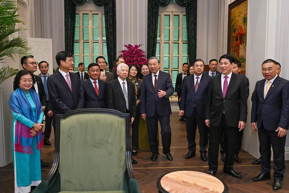 Kh&aacute;nh th&agrave;nh trụ sở l&agrave;m việc Cơ quan Chủ tịch nước tại Bắc Bộ phủ- Ảnh 1.