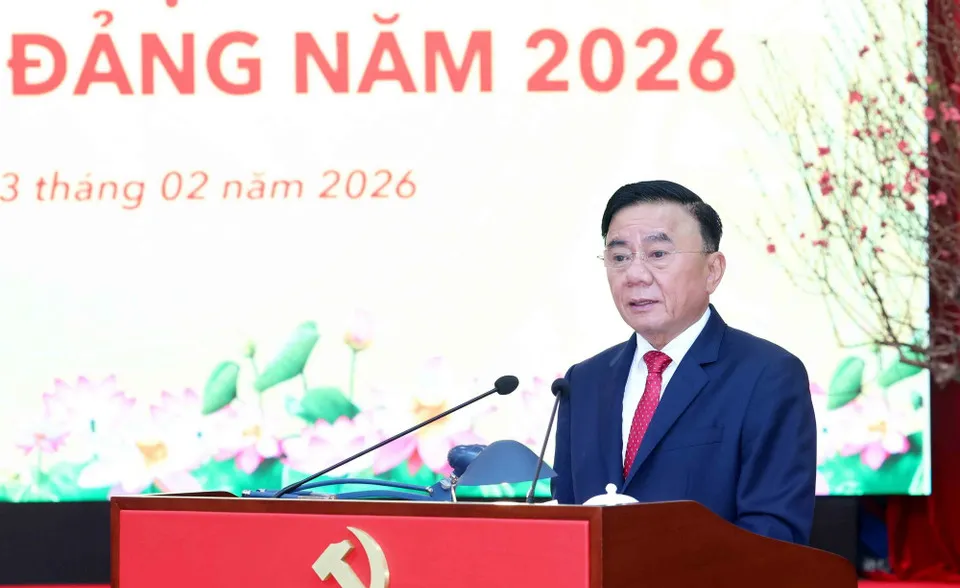 Thường trực Ban B&iacute; thư gặp mặt 96 B&iacute; thư Chi bộ xuất sắc to&agrave;n quốc - Ảnh 3.