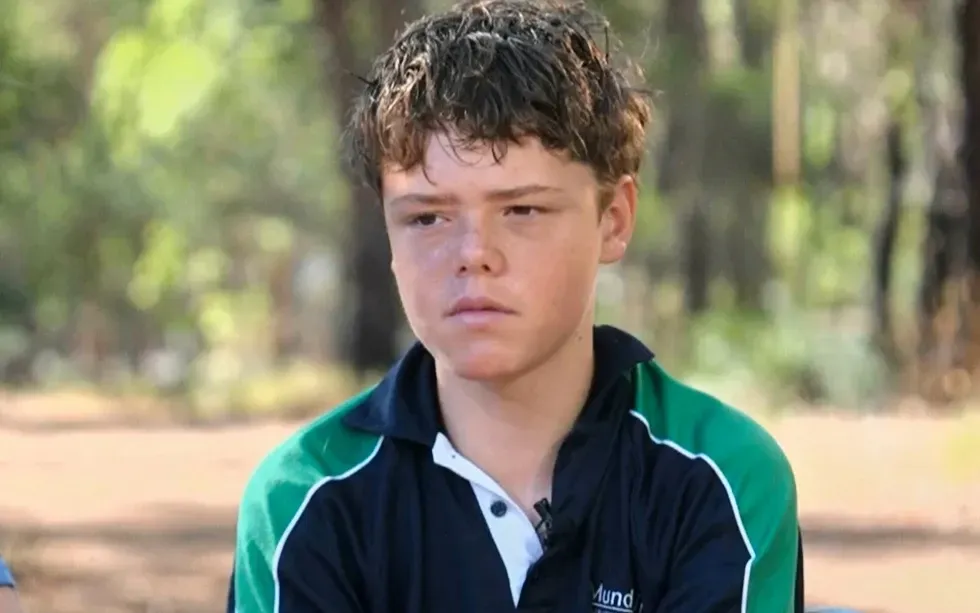 Austin Appelbee trả lời phỏng vấn tại Quindalup, Western Australia, ngày 3/2/2026 (Ảnh: ABC/AP)