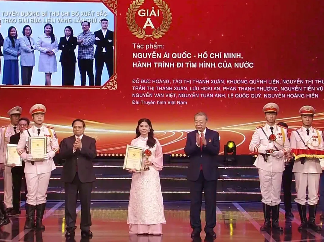 Đ&agrave;i THVN gi&agrave;nh 1 giải A v&agrave; 1 giải B Giải B&uacute;a liềm V&agrave;ng lần thứ X - năm 2025 - Ảnh 1.