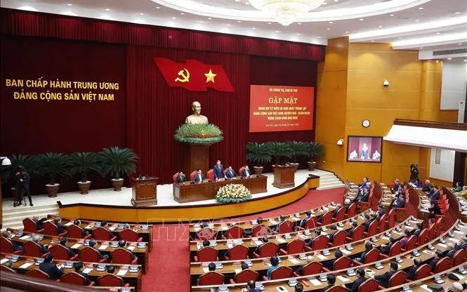 Tổng Bí thư Tô Lâm phát biểu. Ảnh: Thống Nhất/TTXVN