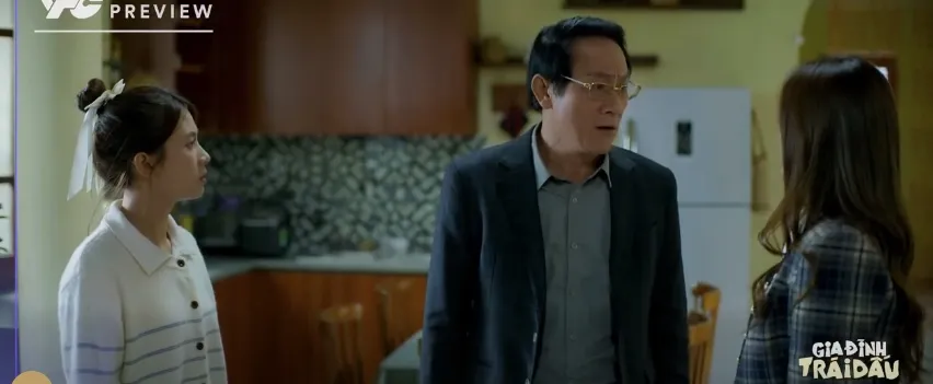 Gia đ&igrave;nh tr&aacute;i dấu - Tập 30: V&acirc;n bất ngờ từ chối cưới Đức - Ảnh 4.