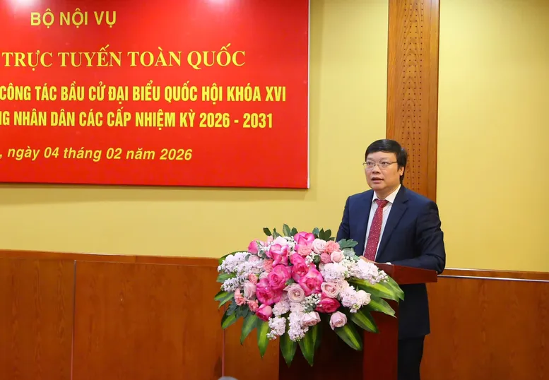 Trang bị kiến thức ph&aacute;p luật, nghiệp vụ cho lực lượng phụ tr&aacute;ch bầu cử đại biểu Quốc hội- Ảnh 1.