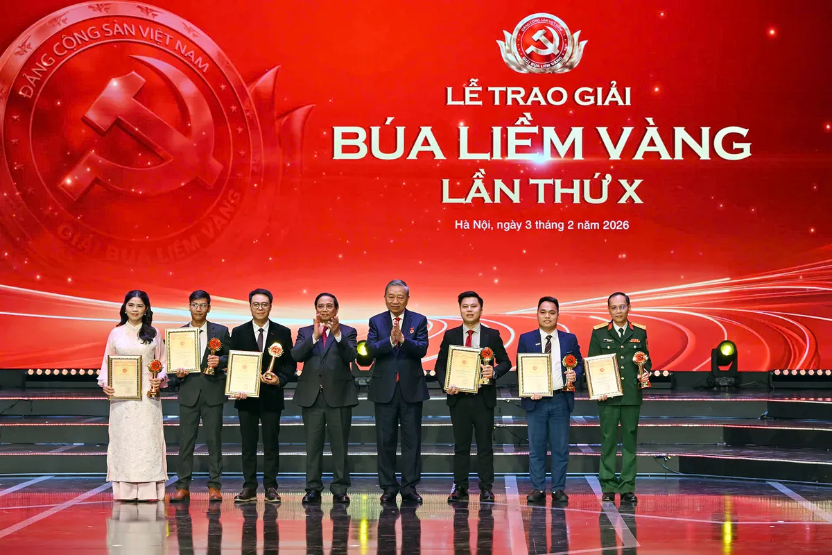 Đài THVN giành giải A và giải B Giải Búa liềm Vàng lần thứ X - năm 2025 - Ảnh 1.