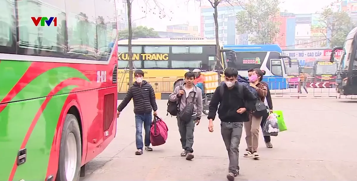 Bến xe H&agrave; Nội sẵn s&agrave;ng phục vụ cao điểm Tết - Ảnh 1.