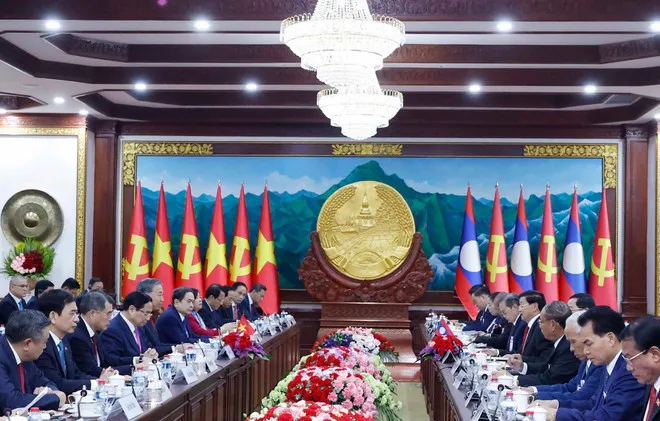 L&agrave;m s&acirc;u sắc hơn nữa mối quan hệ hữu nghị vĩ đại, đo&agrave;n kết đặc biệt Việt Nam - L&agrave;o - Ảnh 1.