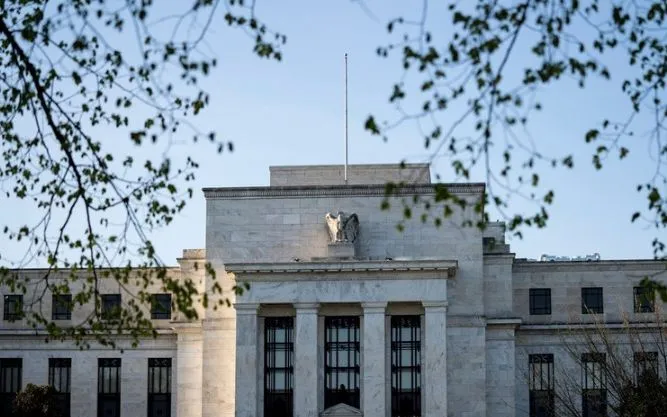 Trụ sở Cục Dữ trữ Liên bang Mỹ (Fed) ở Washington, DC. (Ảnh: THX/TTXVN)