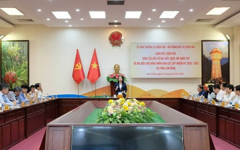 Quang cảnh buổi làm việc. Ảnh: TTXVN