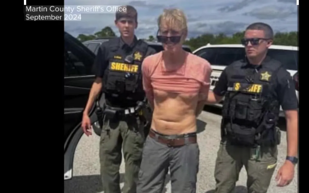 Ryan Routh bị bắt hồi tháng 9/2024 (Ảnh: ABC News)