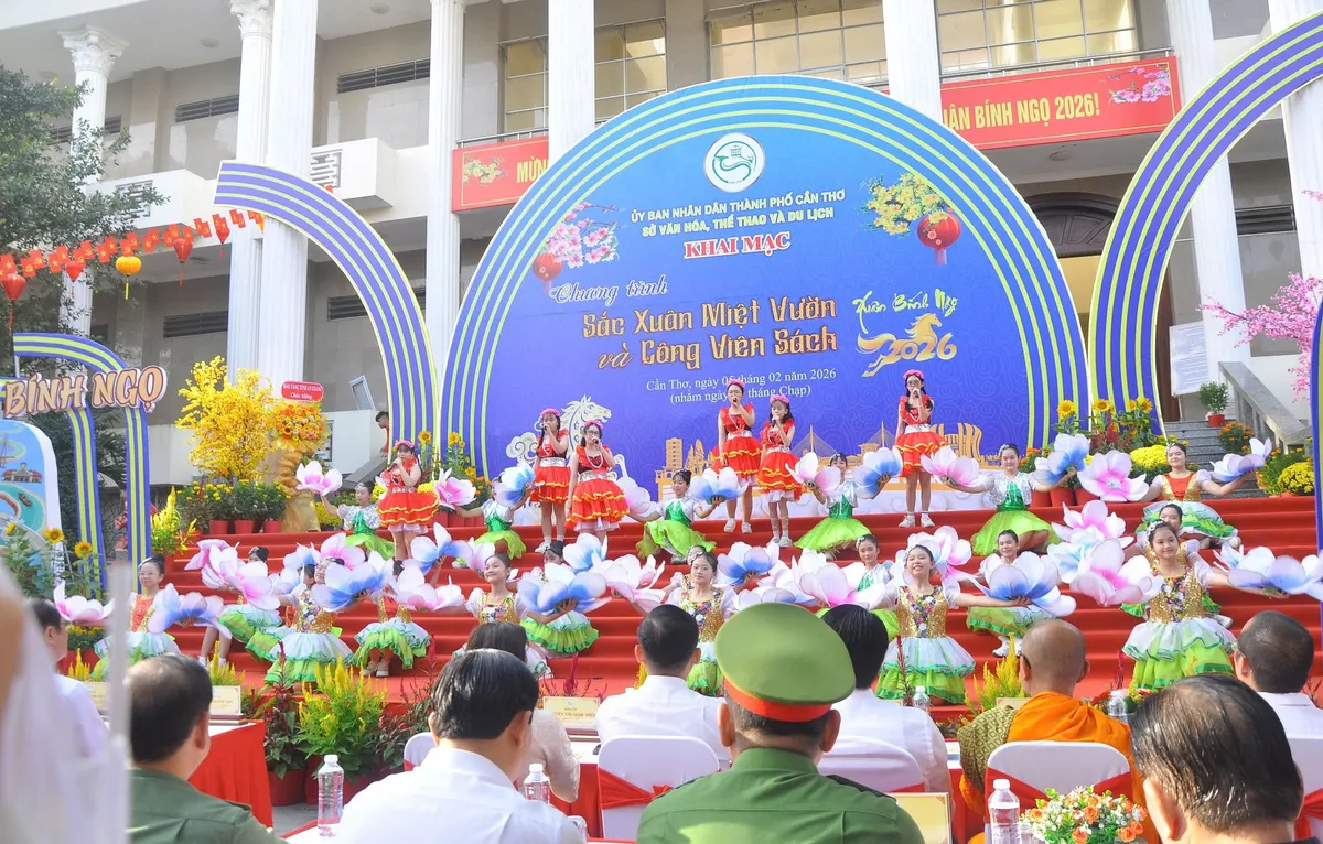 Rộn r&agrave;ng Sắc Xu&acirc;n miệt vườn 2026 tại Cần Thơ - Ảnh 2.