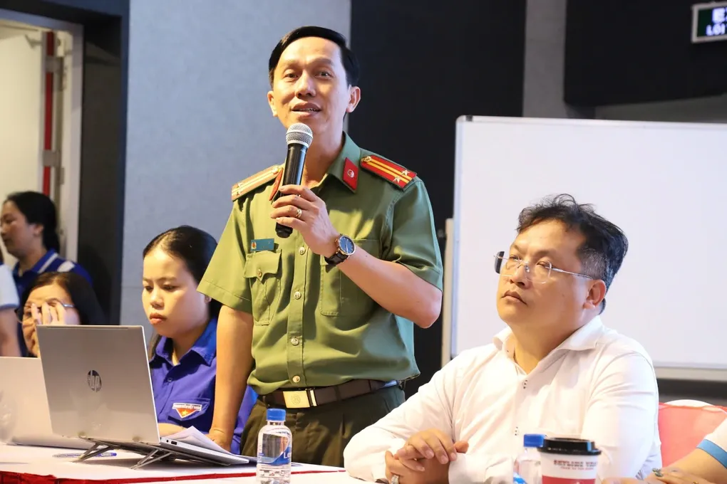 Diễn đ&agrave;n trẻ em tại TPHCM: Lắng nghe tiếng n&oacute;i trẻ về an to&agrave;n tr&ecirc;n kh&ocirc;ng gian mạng- Ảnh 1.