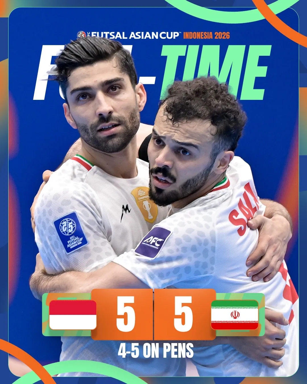 Thua Iran, tuyển futsal Indonesia lỡ hẹn kỳ t&iacute;ch lịch sử- Ảnh 3.