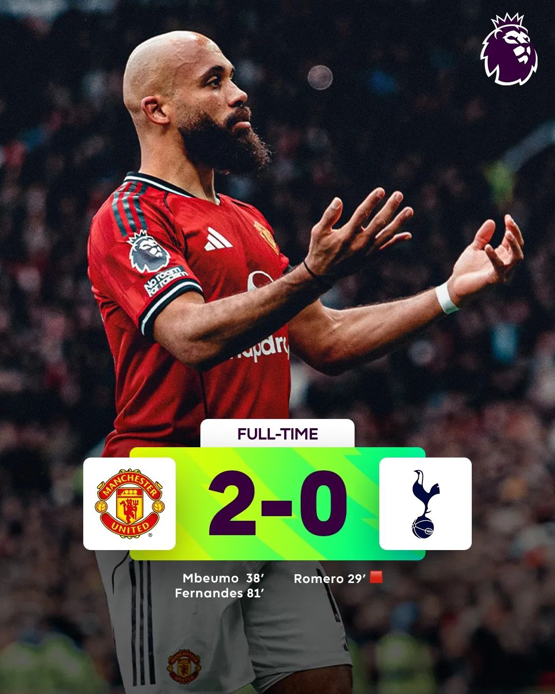 Đánh bại Tottenham, Man Utd vững vàng trong top 4 Ngoại hạng Anh- Ảnh 4.
