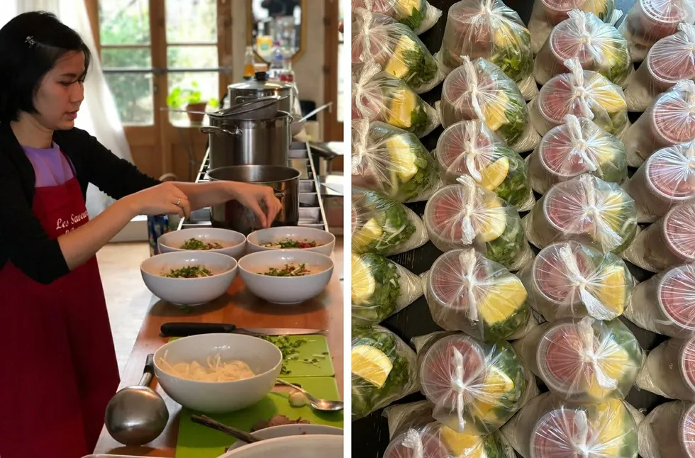 Từ d&acirc;n logistics sang b&aacute;n phở online ở Thụy Sĩ, chị Trang t&igrave;m thấy hướng đi mới- Ảnh 1.