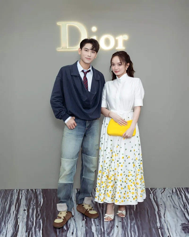 D&agrave;n sao Việt khoe sắc tr&ecirc;n thảm đỏ triển l&atilde;m Dior - Ảnh 6.