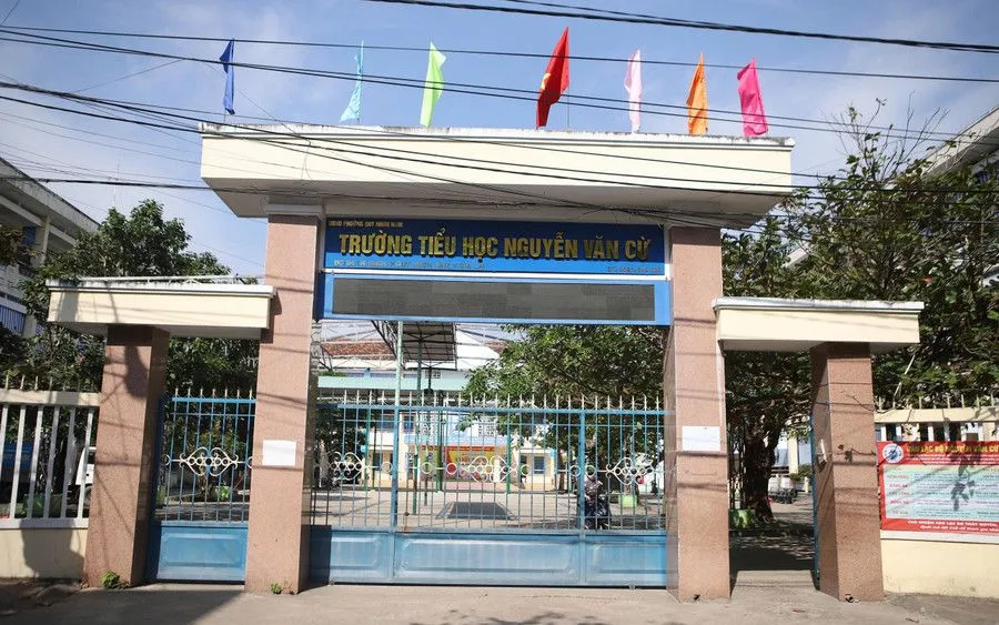Trường Tiểu học Nguyễn Văn Cừ (phường Quy Nhơn Nam). Ảnh: H.Đ