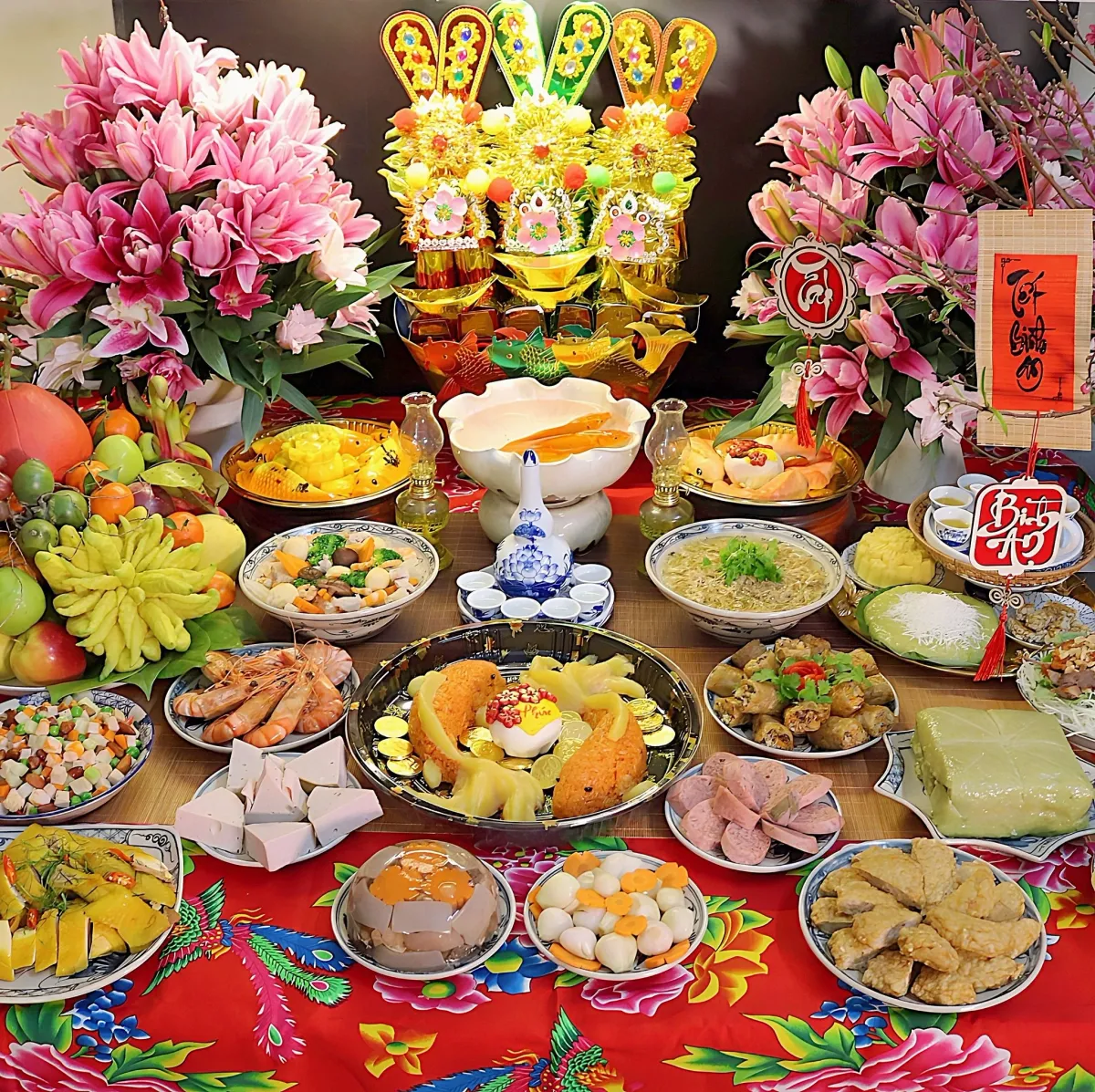 Gợi &yacute; m&acirc;m c&uacute;ng &ocirc;ng C&ocirc;ng &ocirc;ng T&aacute;o đơn giản cho gia đ&igrave;nh hiện đại- Ảnh 1.