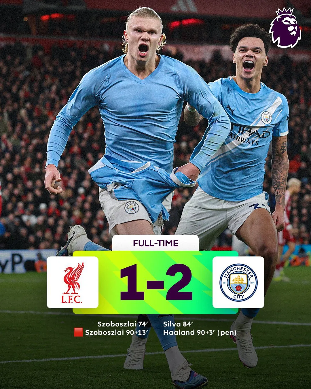 Man City ngược dòng đầy cảm xúc tại Anfield
- Ảnh 1.