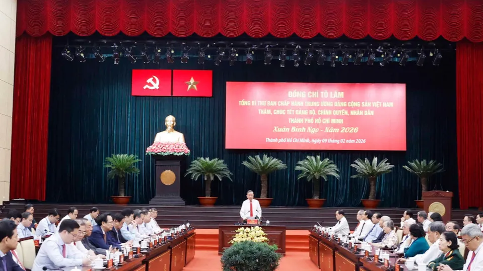 Tổng B&iacute; thư T&ocirc; L&acirc;m: TP Hồ Ch&iacute; Minh cần tiếp tục vai tr&ograve; dẫn dắt tăng trưởng - Ảnh 5.