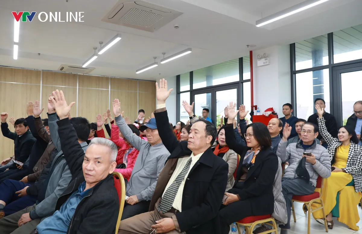 H&agrave; Nội: Lấy &yacute; kiến cử tri nơi cư tr&uacute;, thống nhất cao, 100% t&aacute;n th&agrave;nh - Ảnh 3.