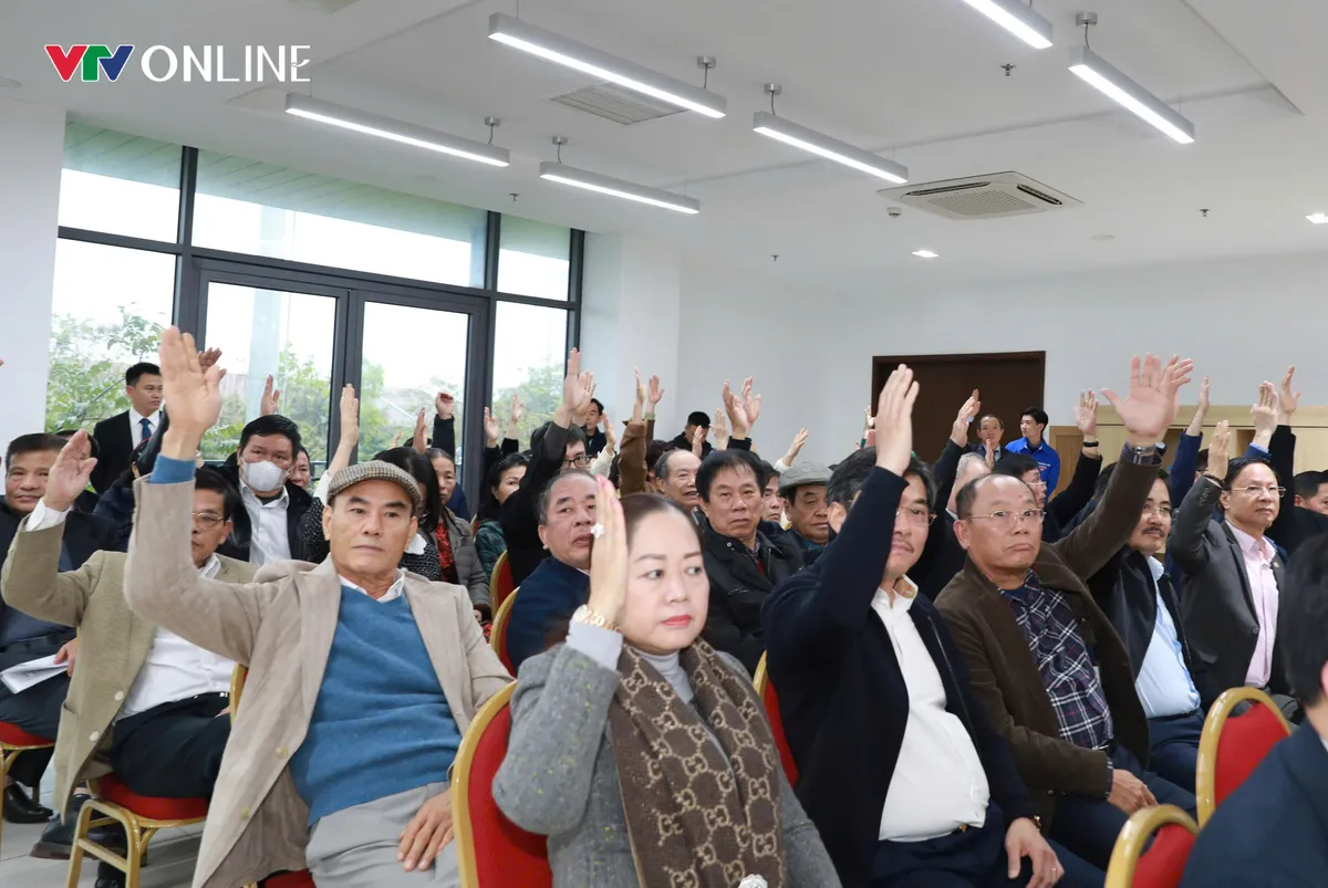 H&agrave; Nội: Lấy &yacute; kiến cử tri nơi cư tr&uacute;, thống nhất cao, 100% t&aacute;n th&agrave;nh - Ảnh 2.