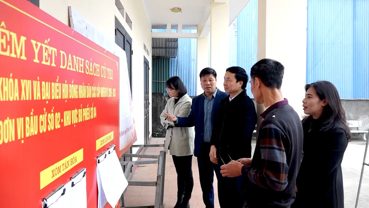 Th&aacute;i Nguy&ecirc;n: C&ocirc;ng t&aacute;c chuẩn bị bầu cử được thực hiện đồng bộ v&agrave; thống nhất  - Ảnh 1.