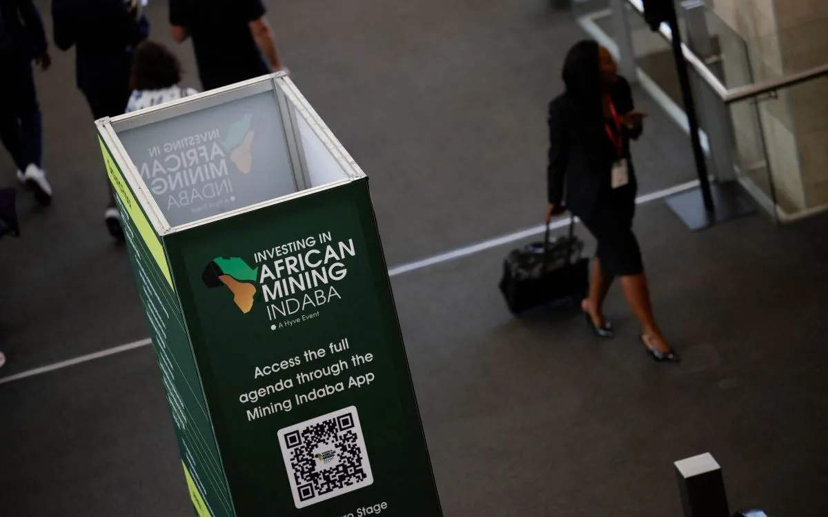 Các đại biểu tham dự Hội nghị African Mining Indaba lần thứ 32 tại Trung tâm Hội nghị Quốc tế Cape Town, ngày 10/2/2026 (Ảnh: AFP)