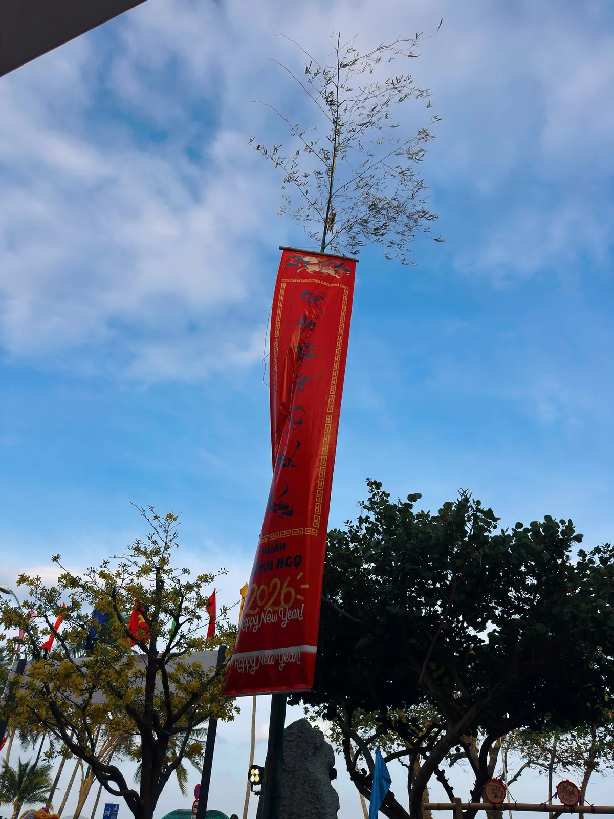 C&acirc;y n&ecirc;u ng&agrave;y Tết - dấu ấn văn h&oacute;a Việt v&agrave; điểm chạm du xu&acirc;n tại Kh&aacute;nh H&ograve;a- Ảnh 4.