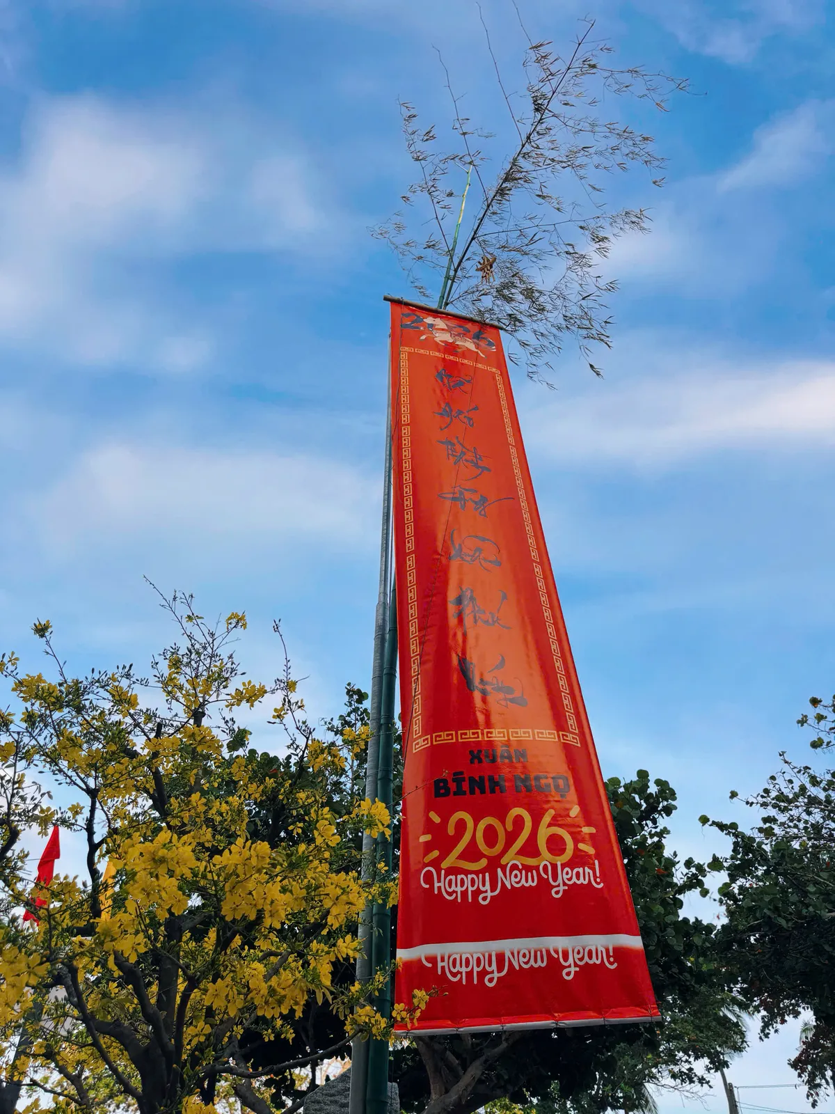 C&acirc;y n&ecirc;u ng&agrave;y Tết - dấu ấn văn h&oacute;a Việt v&agrave; điểm chạm du xu&acirc;n tại Kh&aacute;nh H&ograve;a- Ảnh 2.