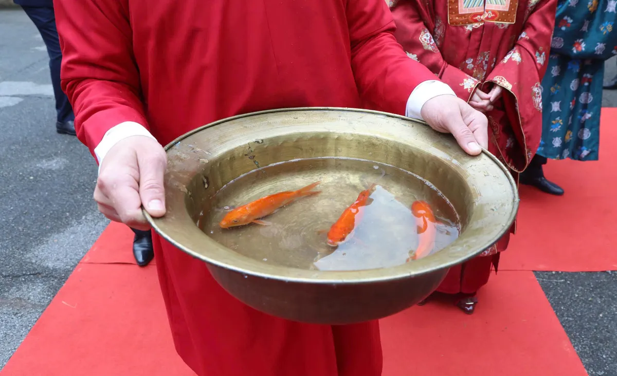 T&aacute;i hiện Tết cung đ&igrave;nh xưa v&agrave; đường hoa "B&igrave;nh minh kh&aacute;t vọng" tại Ho&agrave;ng th&agrave;nh Thăng Long- Ảnh 7.