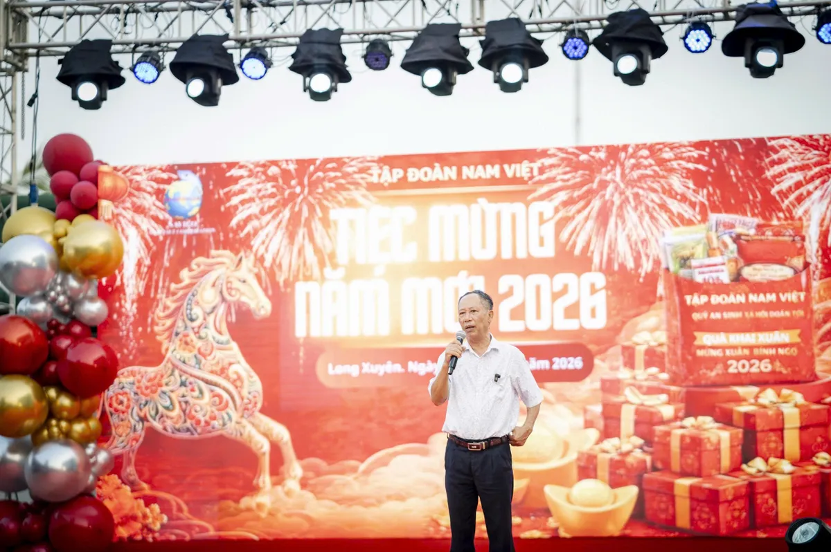 Ng&agrave;nh thủy sản khởi sắc, Tập đo&agrave;n Nam Việt (NAVICO) tổ chức tiệc mừng năm mới 2026, khởi động kế hoạch tăng trưởng mới- Ảnh 3.