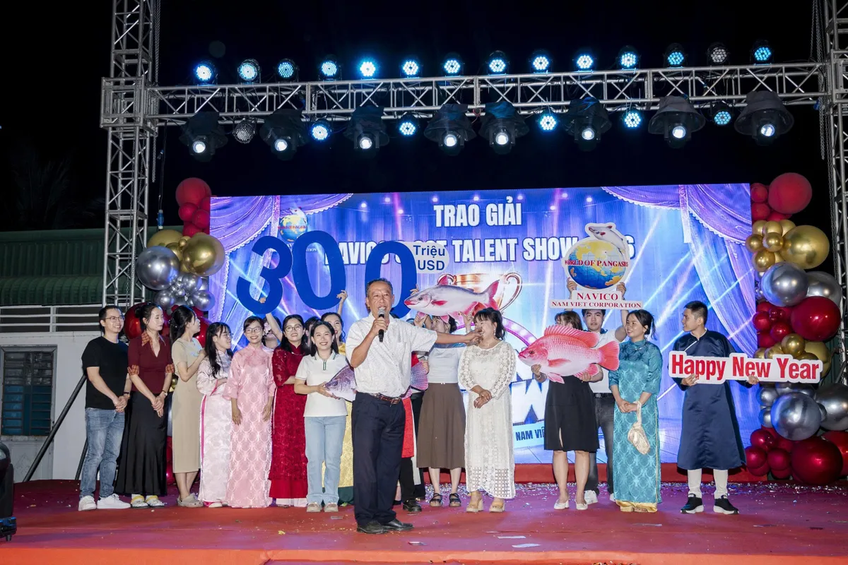 Ng&agrave;nh thủy sản khởi sắc, Tập đo&agrave;n Nam Việt (NAVICO) tổ chức tiệc mừng năm mới 2026, khởi động kế hoạch tăng trưởng mới- Ảnh 2.