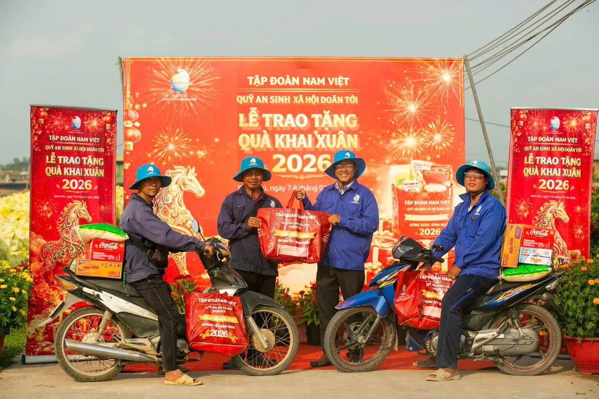 Ng&agrave;nh thủy sản khởi sắc, Tập đo&agrave;n Nam Việt (NAVICO) tổ chức tiệc mừng năm mới 2026, khởi động kế hoạch tăng trưởng mới- Ảnh 5.