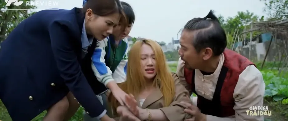 Gia đ&igrave;nh tr&aacute;i dấu - Tập 33: V&acirc;n bị sảy thai? - Ảnh 2.