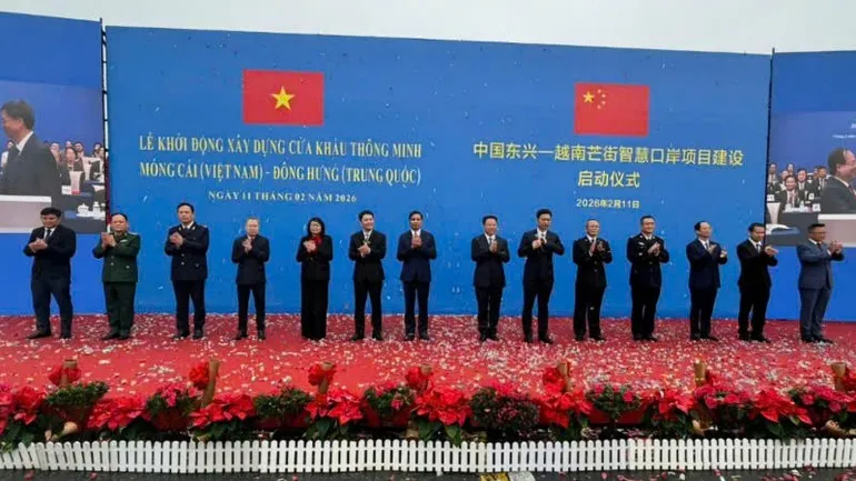 Khởi động x&acirc;y dựng th&iacute; điểm cửa khẩu th&ocirc;ng minh tại cặp cửa khẩu quốc tế M&oacute;ng C&aacute;i-Đ&ocirc;ng Hưng- Ảnh 4.