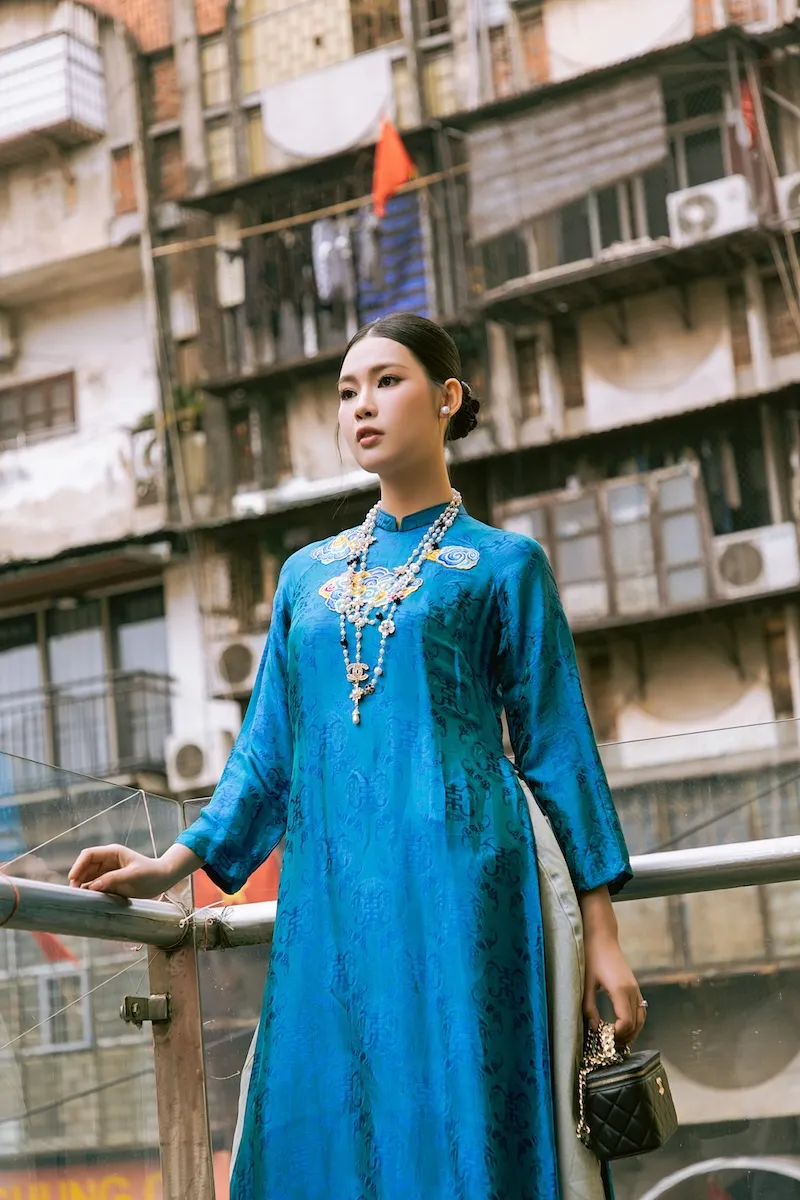 Sao Việt x&uacute;ng x&iacute;nh &aacute;o d&agrave;i gấm lụa, rộn r&agrave;ng đ&oacute;n Xu&acirc;n mới- Ảnh 1.