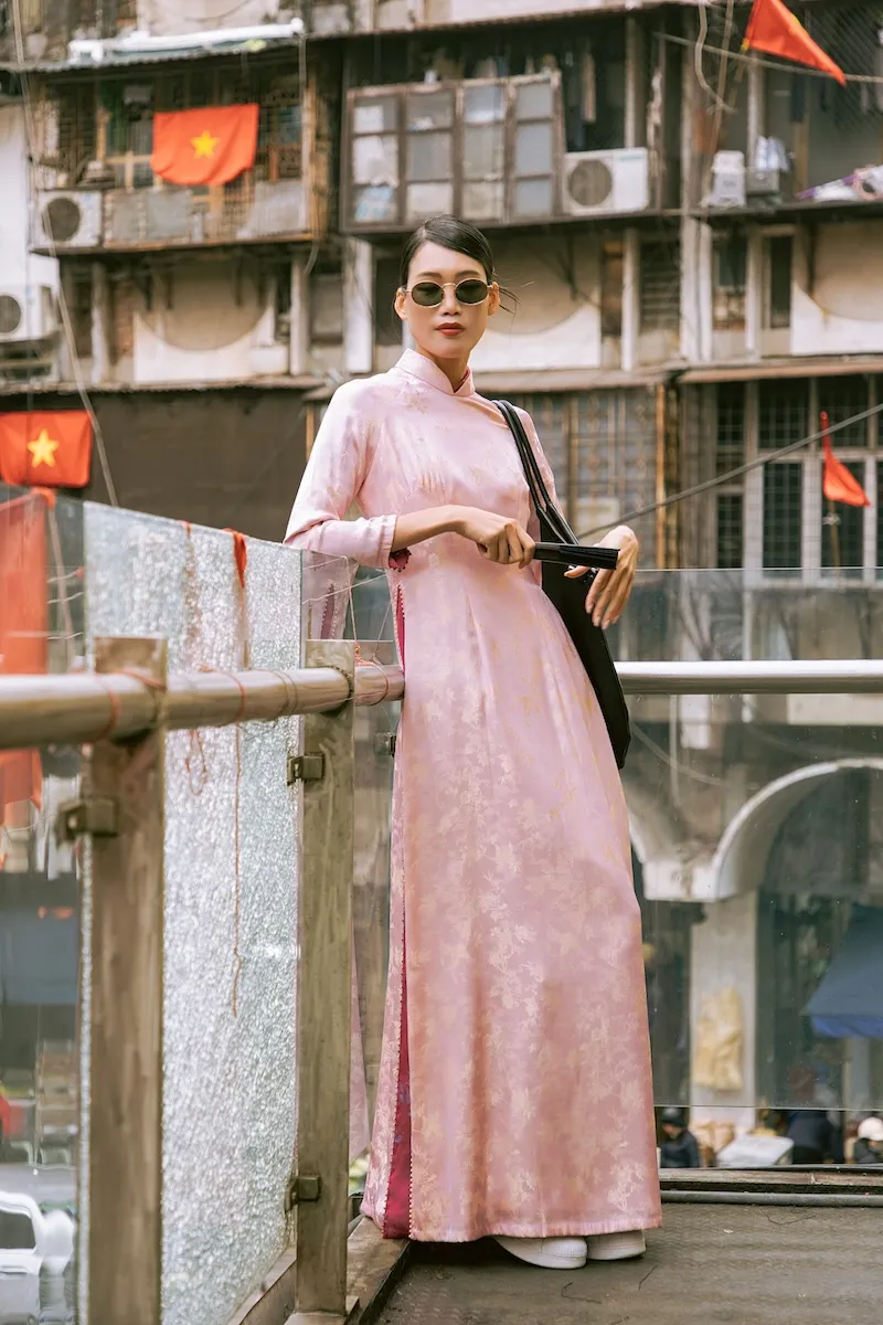 Sao Việt x&uacute;ng x&iacute;nh &aacute;o d&agrave;i gấm lụa, rộn r&agrave;ng đ&oacute;n Xu&acirc;n mới- Ảnh 2.