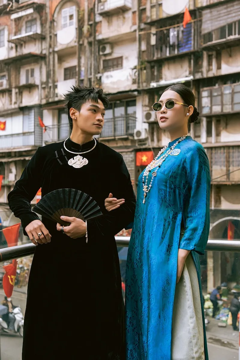 Sao Việt x&uacute;ng x&iacute;nh &aacute;o d&agrave;i gấm lụa, rộn r&agrave;ng đ&oacute;n Xu&acirc;n mới- Ảnh 7.