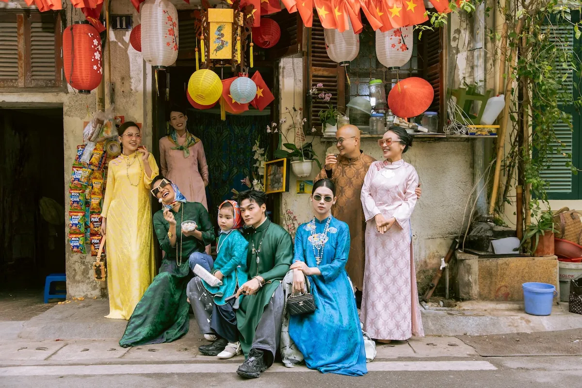 Sao Việt x&uacute;ng x&iacute;nh &aacute;o d&agrave;i gấm lụa, rộn r&agrave;ng đ&oacute;n Xu&acirc;n mới- Ảnh 5.