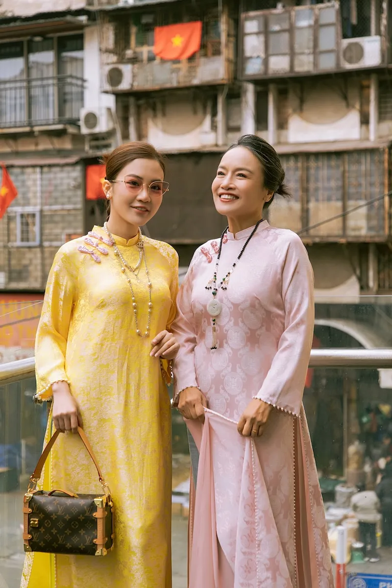 Sao Việt x&uacute;ng x&iacute;nh &aacute;o d&agrave;i gấm lụa, rộn r&agrave;ng đ&oacute;n Xu&acirc;n mới- Ảnh 4.