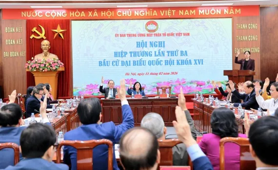 Thống nhất giới thiệu 217 ứng viên Trung ương tham gia bầu cử Quốc hội khóa XVI- Ảnh 1. Thống nhất giới thiệu 217 ứng viên Trung ương tham gia bầu cử Quốc hội khóa XVI- Ảnh 1.