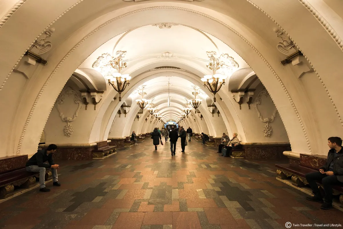 T&agrave;u điện ngầm ở Nga: Bảo t&agrave;ng dưới l&ograve;ng đất  - Ảnh 4.